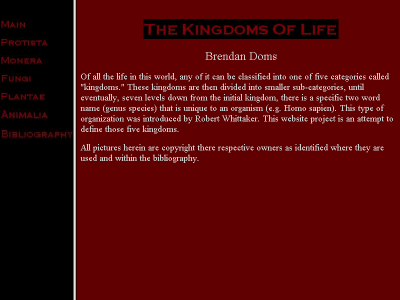 Kingdoms of Life Image