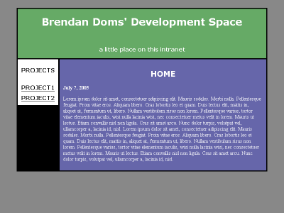 Brendan Doms' Development Space Image