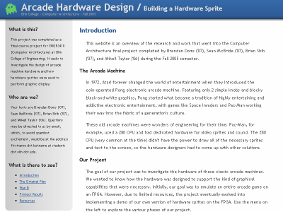 Arcade Hardware Design - Building a Hardware Sprite Image