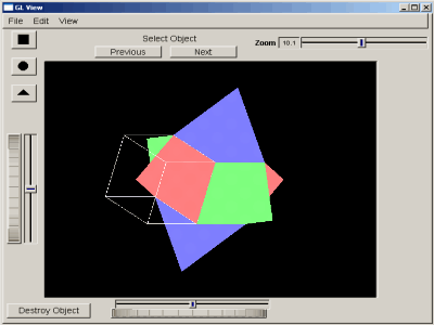 3D Graphics Engine GUI Image