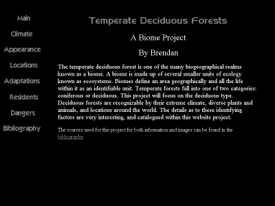 Temperate Deciduous Forests Image